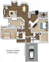 C1 Floor Plan at Mandalay Villas, McDonough, Georgia C1 Floor Plan at Mandalay Villas, McDonough, Georgia